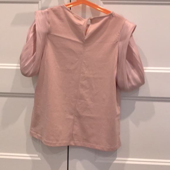 Zara Kids Slightly Muted Pink Fancy Top - Picture 2 of 4